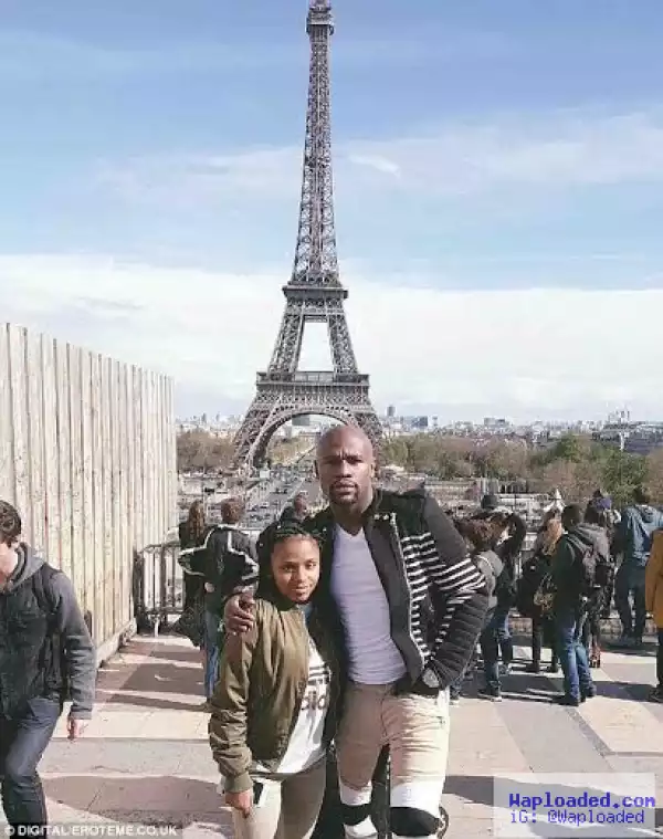 Photo: Floyd Mayweather spends daddy- daughter time with Iyanna in Paris